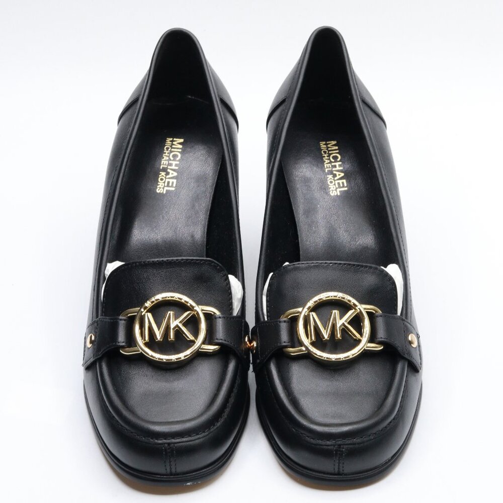 Michael Kors Rory Heeled Loafer Black 6.5 M